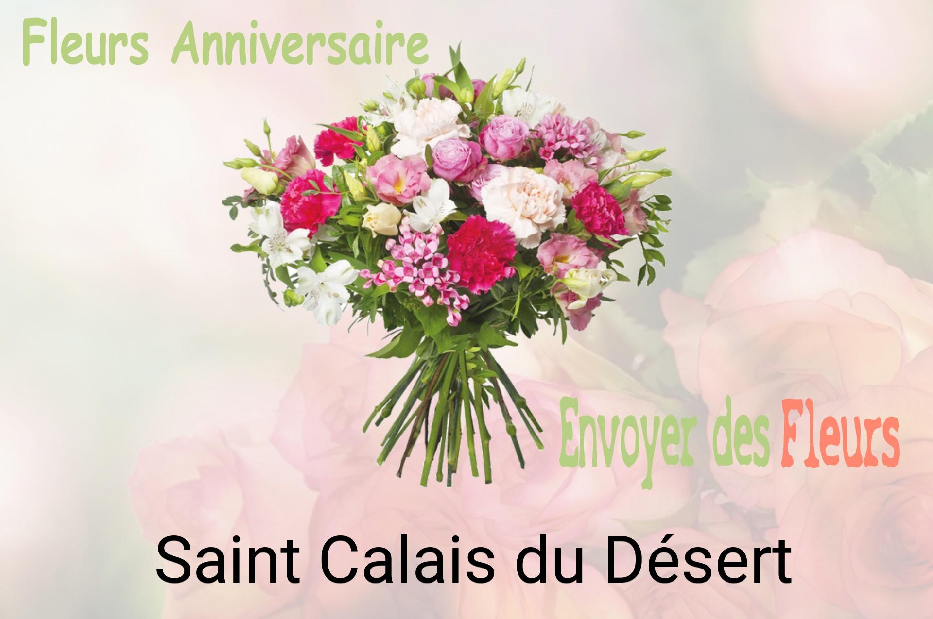 Bouquet de fleurs d’anniversaire livré à Saint-Calais-du-Désert